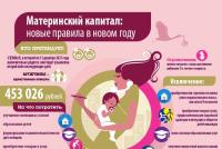 Maternity capital: new rules in the new year Medvedev's decree on maternity capital