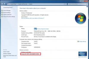 Як перевірити ліцензію Windows 7: інструкція